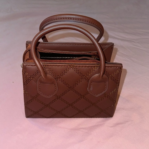 SHEIN Chic Brown Purse - Picture 1 of 9
